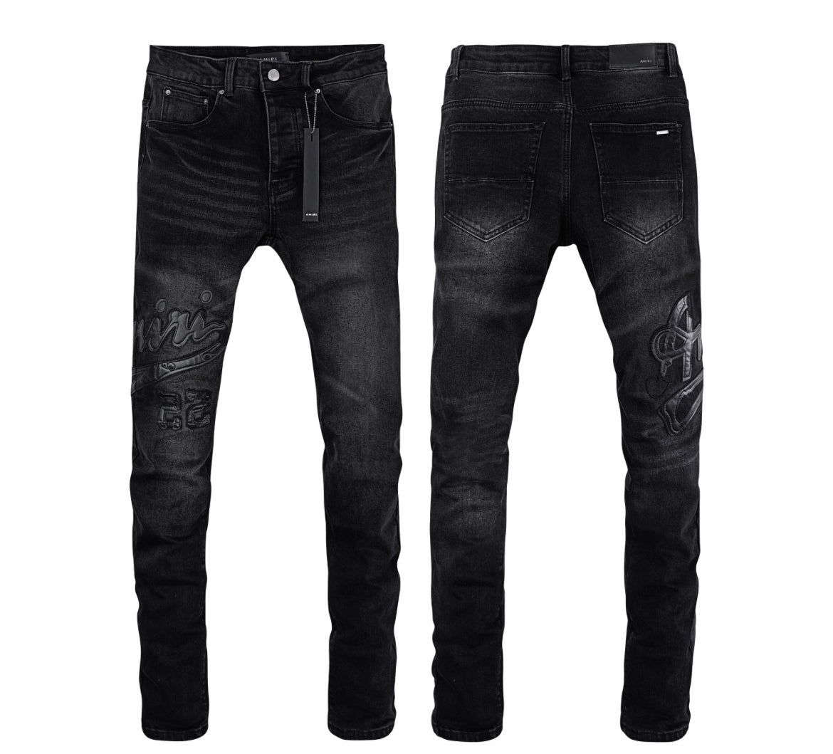 FRESH AMIRI BLACK JEANS