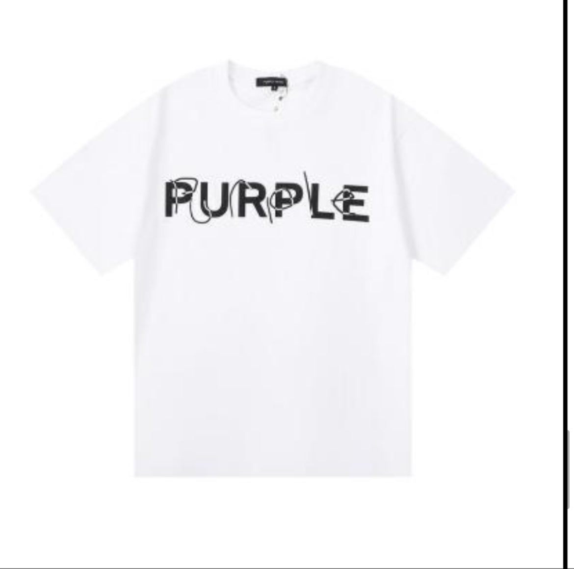 FRESH PURPLE WHITE SHIRT